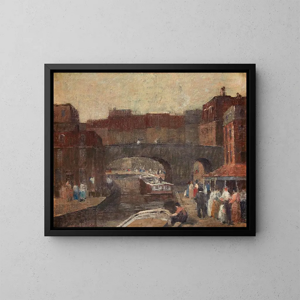 La vieille ville - Robert Spencer — quadro incorniciato alla parete
