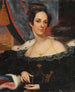 Ritratto di una donna che tiene un medaglione Mme O. P. Worthington - Robert Street — vista dell’opera