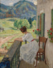 Belle vue - Robert Voelcker — vista dell’opera