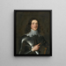 Ritratto di un giovane uomo in armatura con colletto in pizzo - Robert Walker — quadro incorniciato alla parete
