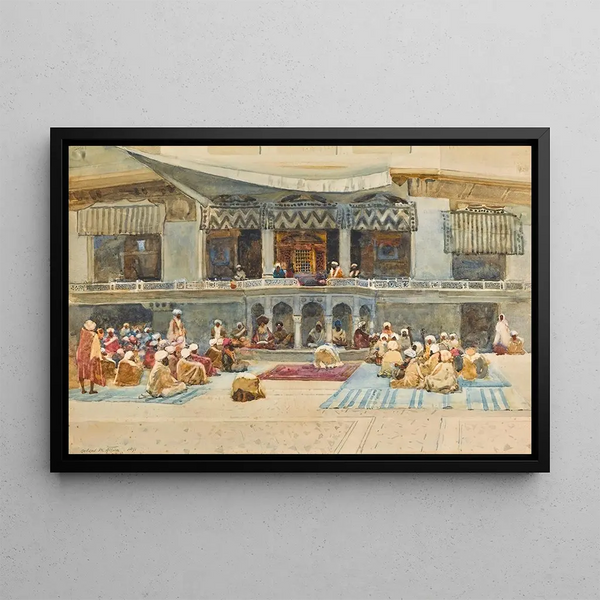 Robert Weir Allan - Figures before a mosque.webp