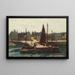 Portsoy Scozia - Robert Weir Allan — quadro incorniciato alla parete