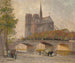Notre-Dame de Paris - Robert William Vonnoh — vista dell’opera