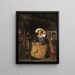 La Fileuse Bretonne The Spinner - Robert Wylie — quadro incorniciato alla parete