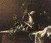Nature morte con porri, patate e finocchio su un mobile comò - Robert Wylie — vista dell’opera