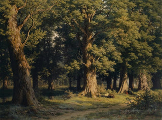 Bosquet près de Lucerne - Robert Zünd — vista dell’opera