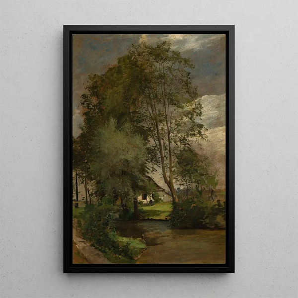 Paesaggio di campagna - Robert Lewinski — quadro incorniciato alla parete