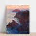 Riproduzione del dipinto Rocce a Belle Île, Port-Domois - Claude Monet