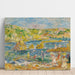 Riproduzione del dipinto Rochers de Guernesey avec personnages (Spiaggia a Guernesey) - Pierre-Auguste Renoir
