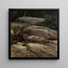 Rochers plats au clair de lune - Gustaf Fjåstad — quadro incorniciato alla parete
