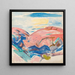 Rochers rouges - Edvard Munch — quadro incorniciato alla parete