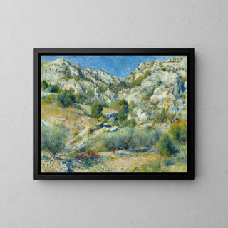 Scogliere rocciose a L'Estaque - Pierre-Auguste Renoir
