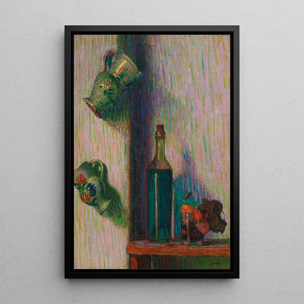 Fleurs bouteille et deux cruches - Roderic O'Conor — quadro incorniciato alla parete