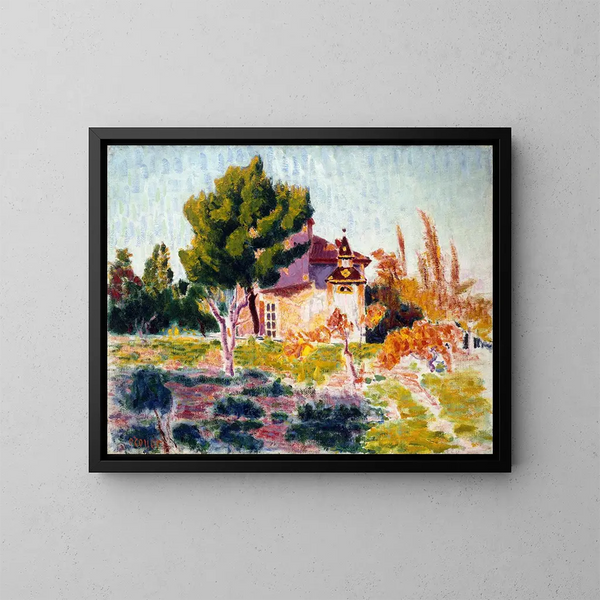 La Rosa del cielo Cassis - Roderic O'Conor — quadro incorniciato alla parete