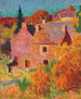 case rosse a Pont - Aven - Roderic O'conor — vista dell’opera