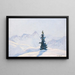La Corne d'Arosa - Rodolfo Olgiati — quadro incorniciato alla parete