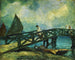 Ponte in legno di Mazorlo a Burano - Rodolfo Paoletti — vista dell’opera