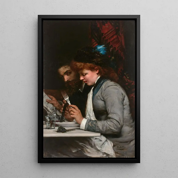 Chez Duval - Rodolphe Julian — quadro incorniciato alla parete