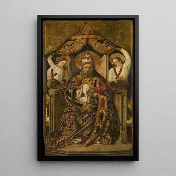 Saint Pierre en majesté - Rodrigo de Osona — quadro incorniciato alla parete