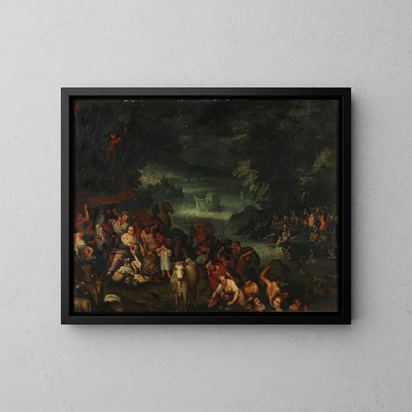 Il Diluvio - Roelant Savery — quadro incorniciato alla parete