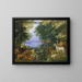 Orfeo che incanta gli animali con la sua musica - Roelant Savery — quadro incorniciato alla parete