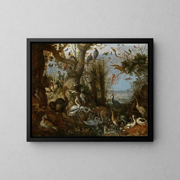 Volaille - Roelant Savery — quadro incorniciato alla parete