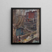 Terrain de câble - Roff Beman — quadro incorniciato alla parete