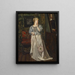 Dama che guarda una foto - Rogelio de Egusquiza — quadro incorniciato alla parete