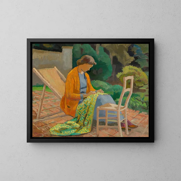Estate nel giardino - Roger Fry — quadro incorniciato alla parete