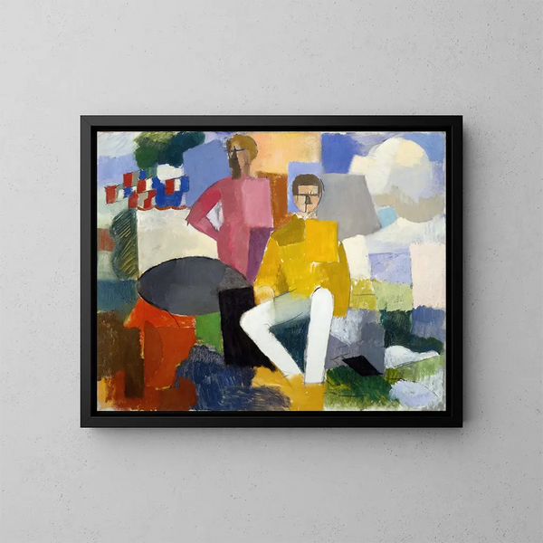 Le Quatorze Juillet - Roger de La Fresnaye — quadro incorniciato alla parete