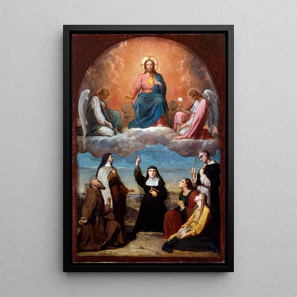 Le Sacré-Cœur - Romain Cazes — quadro incorniciato alla parete