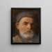 Ritratto d’uomo (Autoritratto) — Roman Kochanowski — quadro incorniciato alla parete