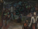 Paesaggio urbano con figure - Roman Petrović — vista dell’opera