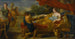 Scène classique con una regina che riceve gioielli - Scuola di Roma — vista dell’opera