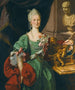 Ritratto di una donna nobile - Scuola di Roma — vista dell’opera
