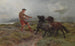 Un ghillie e due pony Shetland in un paesaggio nebbioso - Rosa Bonheur — vista dell’opera