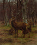 Cervo e caprioli nella foresta autunnale - Rosa Bonheur — vista dell’opera