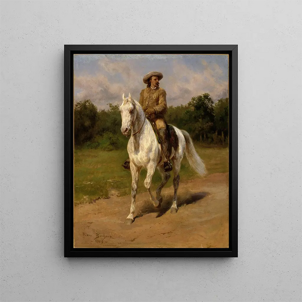 Colonnello William F. Cody Buffalo Bill - Rosa Bonheur — quadro incorniciato alla parete