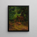 Cervo a riposo - Rosa Bonheur — quadro incorniciato alla parete