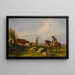 Nel prato - Rosa Bonheur — quadro incorniciato alla parete