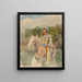 indiano a cavallo - Rosa Bonheur — quadro incorniciato alla parete