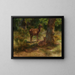 I cervi e le belve in un bosco - Rosa Bonheur — quadro incorniciato alla parete