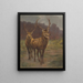 I sovrani della foresta - Rosa Bonheur — quadro incorniciato alla parete