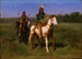 Indiani a cavallo con lance - Rosa Bonheur — vista dell’opera