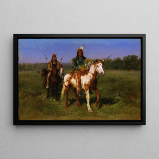 Rosa Bonheur - Mounted Indians Carrying Spears.webp