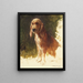 Studio di un cane - Rosa Bonheur — quadro incorniciato alla parete