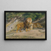 Il Re osserva - Rosa Bonheur — quadro incorniciato alla parete