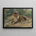 Il Vecchio Monarca - Rosa Bonheur — quadro incorniciato alla parete