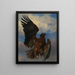 L'aigle blessé - Rosa Bonheur — quadro incorniciato alla parete