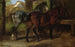 Due cavalli in scuderia - Rosa Bonheur — vista dell’opera
